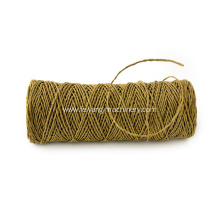 brown color twisted paper cord